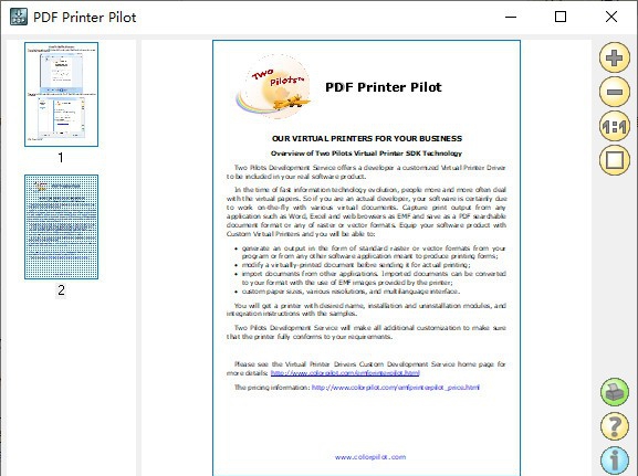 PDF Printer Pilot(PDF虚拟打印机) v2.0.13