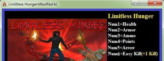 无限饥饿六项修改器 v1.4