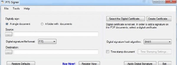 P7S Signer(电子签名工具) v7.9