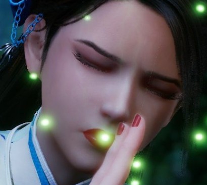 仙剑奇侠传7月清疏白茉晴魅惑红唇指甲油MOD v2.39