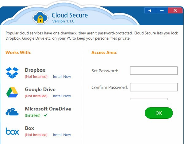 Cloud Secure(云文件夹加密软件) v1.1.3
