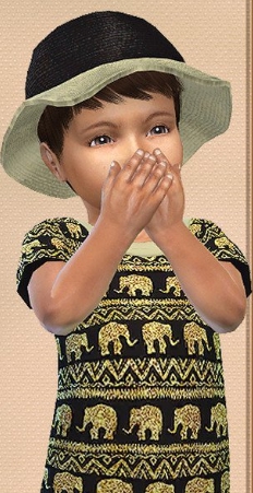 模拟人生4动物图案刺绣短袖MOD v3.13