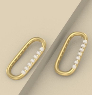 模拟人生4椭圆形珍珠耳钉MOD v1.6