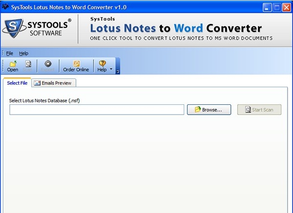 SysTools Lotus Notes to Word Converter(电子邮件转换工具) v1.5