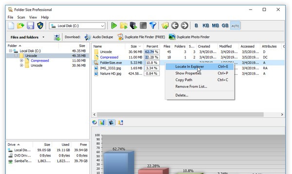 Folder Size Professional(磁盘检测工具) v4.9.5.2