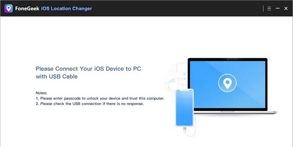 FoneGeek iOS Location Changer(iOS位置转换工具) v1.0.0.6