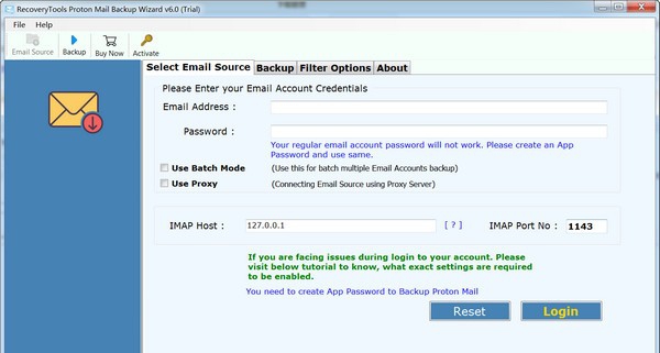 RecoveryTools Proton Mail Backup Wizard(电子邮件备份工具) v6.3