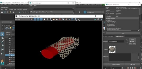 Qualoth(Maya布料渲染插件) v4.12