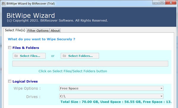 BitWipe Wizard(数据擦除工具) v6.4