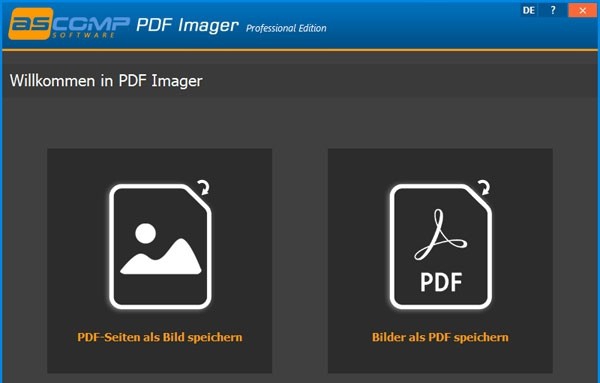 ASCOMP PDF Imager Professional Edition(PDF转图像工具) v1.6