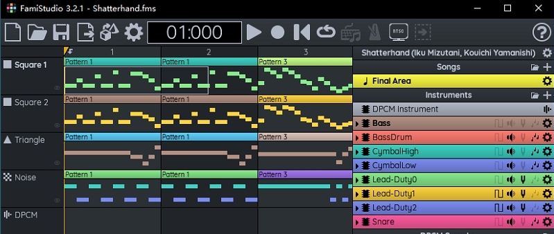 FamiStudio(8位NES音乐编辑器) v3.2.10