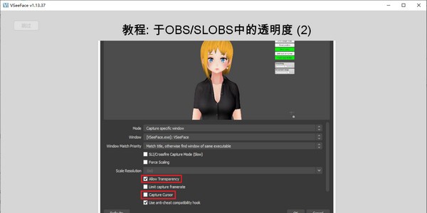 VSeeFace(免费虚拟偶像面部捕捉工具) v1.13.41
