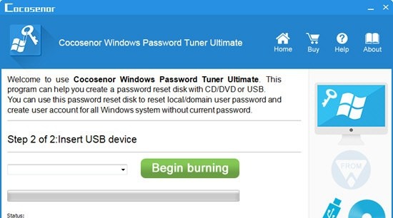 Cocosenor Windows Password Tuner Ultimate(密码恢复工具) v3.25