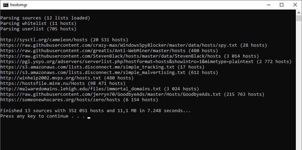hostsmgr(hosts文件管理工具) v2.1.8