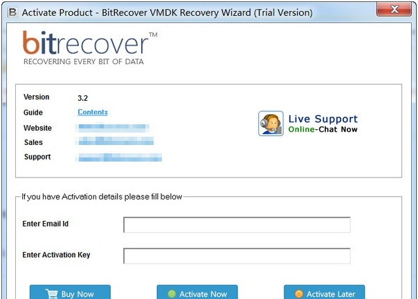 BitRecover VMDK Recovery Wizard(VMDK数据恢复工具) v3.7