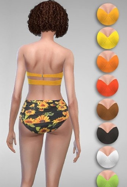 模拟人生4简洁黄色泳装MOD v1.7