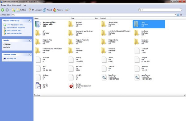 SoftAmbulance EFS Recovery(EFS恢复工具) v1.10
