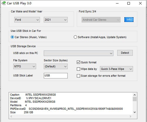 Car USB Play(USB设备配置工具) v3.6