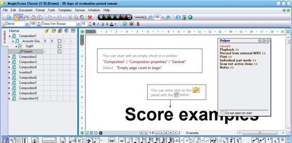 MagicScore Classic(音乐编辑器) v6.205