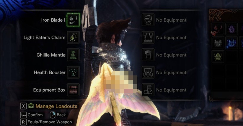 怪物猎人世界可爱蛾虫MOD v1.3