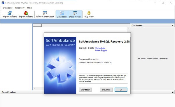SoftAmbulance MySQL Recovery(MySQL恢复软件) v2.102