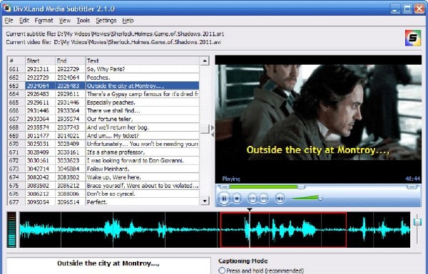 DivXLand Media Subtitler(字幕编辑修复工具) v2.2.6