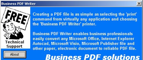 Business PDF Writer(PDF打印工具) v3.18