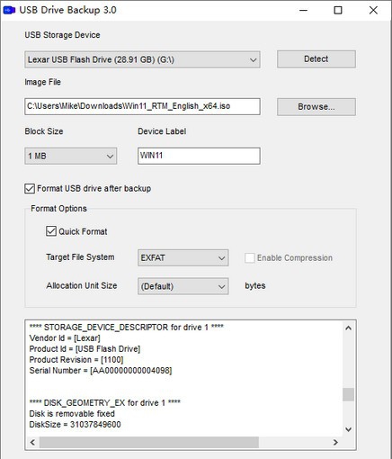 USB Drive Backup(USB驱动器备份工具) v3.3