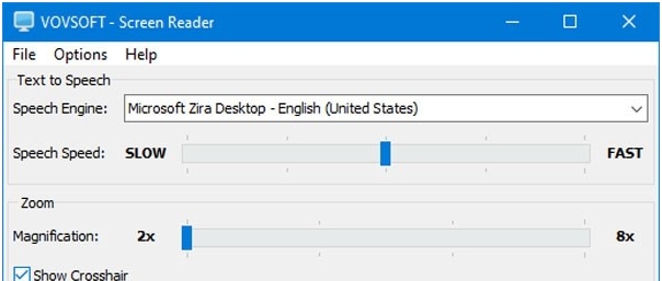 VovSoft Screen Reader(文本语音工具) v1.7
