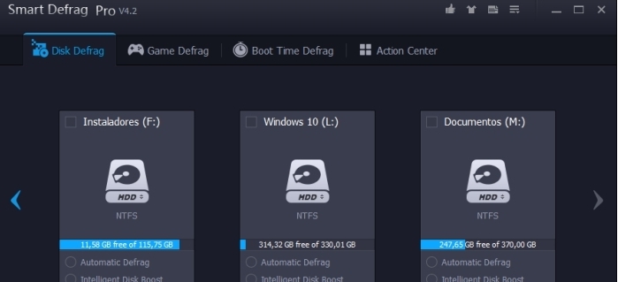 磁盘碎片整理IObit Smart Defrag v7.3.0.110