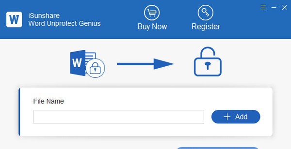 iSunshare Word Unprotect Genius(Word解除保护工具) v3.1.7