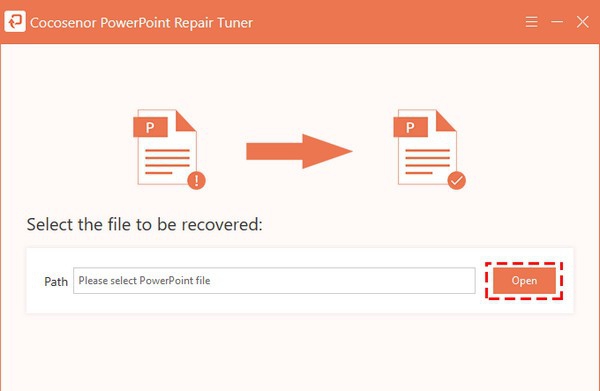 Cocosenor PowerPoint Repair Tuner(PPTX修复工具) v3.0.0.8