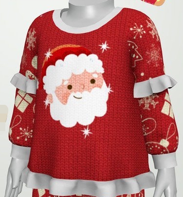 模拟人生4可爱幼儿圣诞上衣MOD v1.5