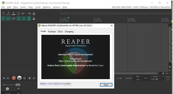 Cockos REAPER(音乐制作软件) v2.68
