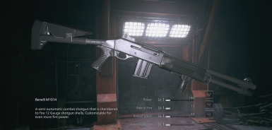 生化危机8村庄M1014霰弹枪MOD v1.10
