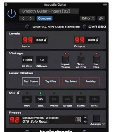 TC Electronic DVR250(数字混响工具) v2.0.05