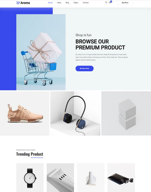 家居商城网站模板 v1.83