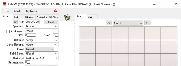 PkHex修改器 v21.11.37