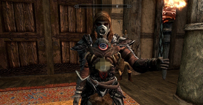 上古卷轴5天际黑暗精灵雇佣兵盔甲MOD v1.7