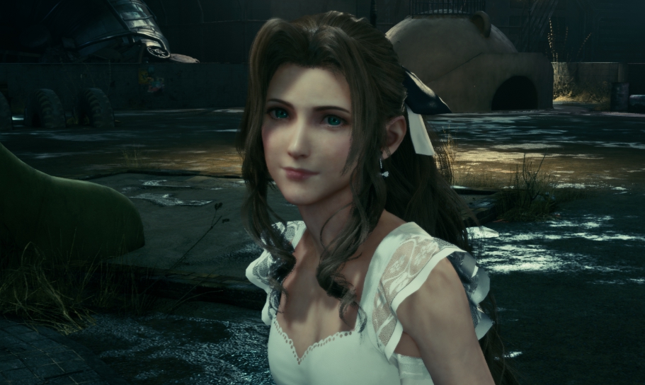 最终幻想7重制版爱丽丝时尚白色连衣裙MOD v2.72