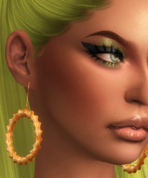 模拟人生4大吊坠凹凸耳环MOD v1.88