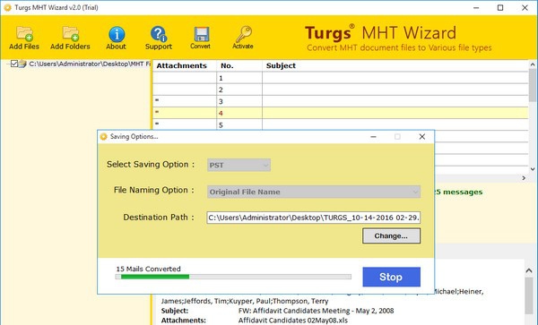 Turgs MHT Wizard(MHT文件转换工具) v2.0.6
