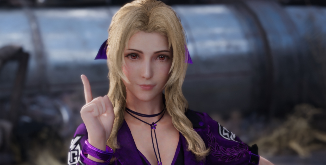 最终幻想7重制版爱丽丝金发紫衣叛逆造型MOD v1.82