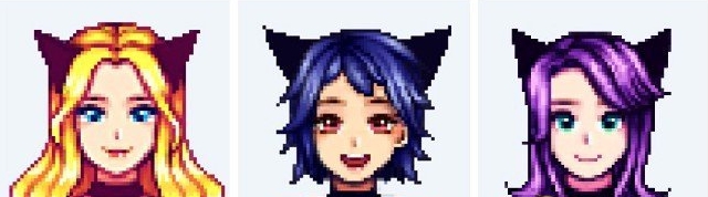 星露谷物语动漫风猫娘NPC美化MOD v1.7