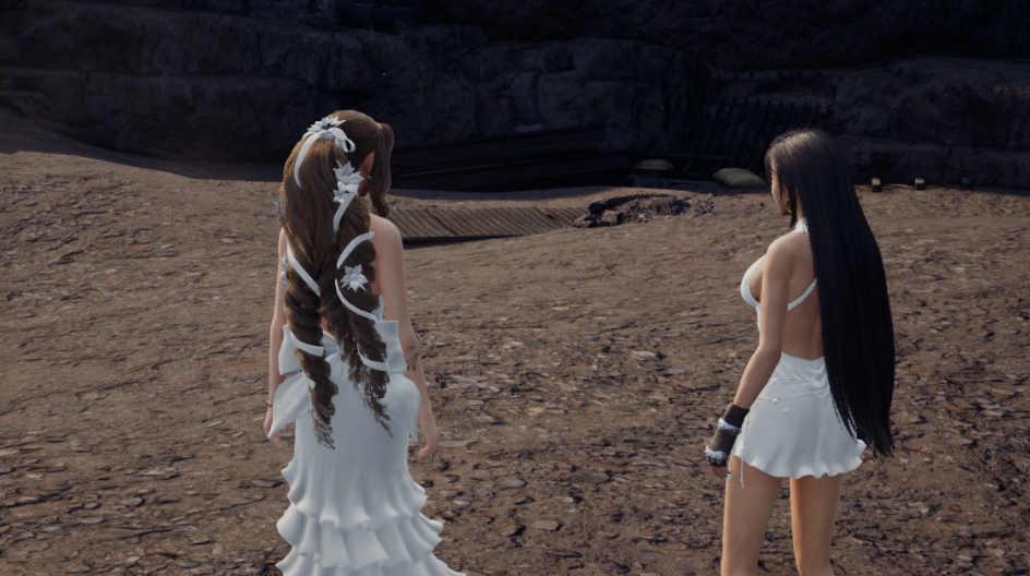 最终幻想7重制版爱丽丝纯洁白色婚纱MOD v1.12