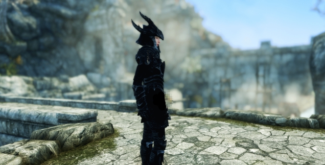 上古卷轴5天际重制版暗龙盔甲和武器MOD v1.5