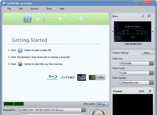 ImTOO Blu-ray Creator(视频刻录工具) v2.0.8