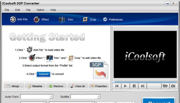 iCoolsoft 3GP Converter(3GP转换器) v3.1.15