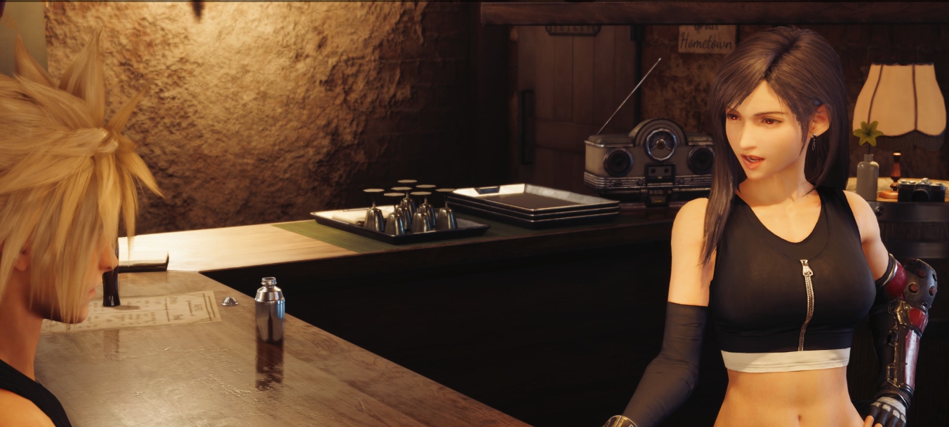 最终幻想7重制版蒂法圣子降临服装去除裙子MOD v2.63