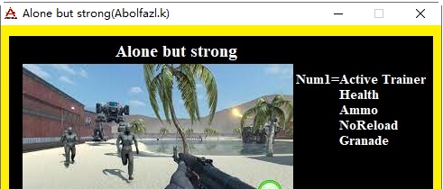 Alone but strong修改器 v2.62
